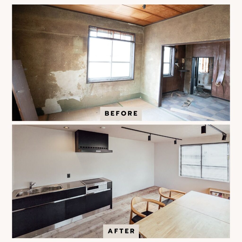 リフォーム画像のビフォーアフター